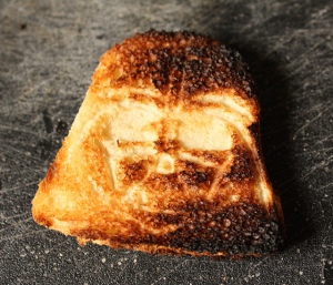Darth Toast photo by Wendy Copley on Flickr